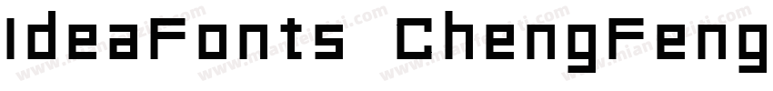 IdeaFonts ChengFengTi字体转换
